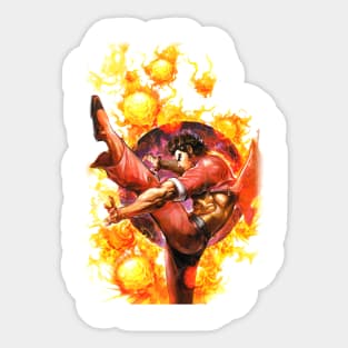 Dragon Tiger Heroes Long Hu Men Sticker